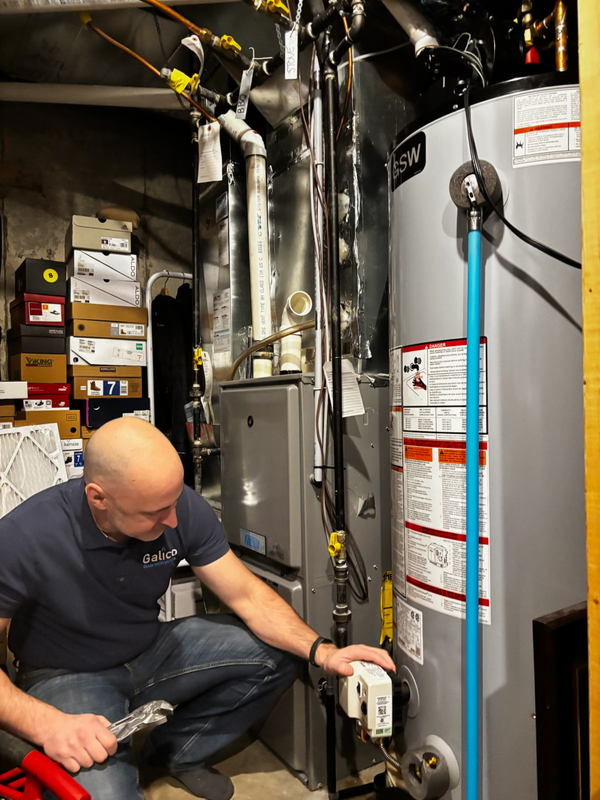 Gas Water Heater Installation